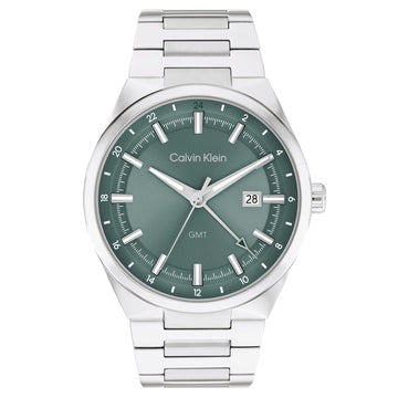 Calvin Klein Distinguish Silver Stainless Steel Bracelet