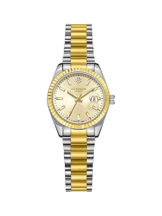 Ρολόι Γυναικείο Lee Cooper Crystals LC08126.210