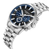 Lee Cooper Multifunction Silver Stainless Steel Bracelet
