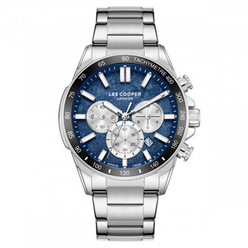 Lee Cooper Chronograph Silver Stainless Steel Bracelet