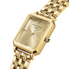 Rosefield Octagon XS Champagne Gold Stainless Steel Bracelet