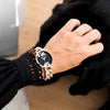 OOZOO Timepieces Gold Metallic Chain Bracelet