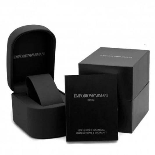 Emporio Armani Sports Leather Strap