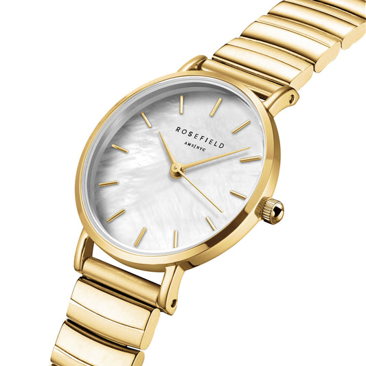 Rosefield Small Edit Gold Stainless Steel Bracelet