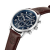 Timberland Managate Choronograph Brown Leather Strap
