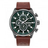 Timberland Henniker II Multifunction Brown Leather Strap