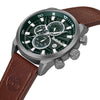 Timberland Henniker II Multifunction Brown Leather Strap
