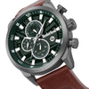 Timberland Henniker II Multifunction Brown Leather Strap